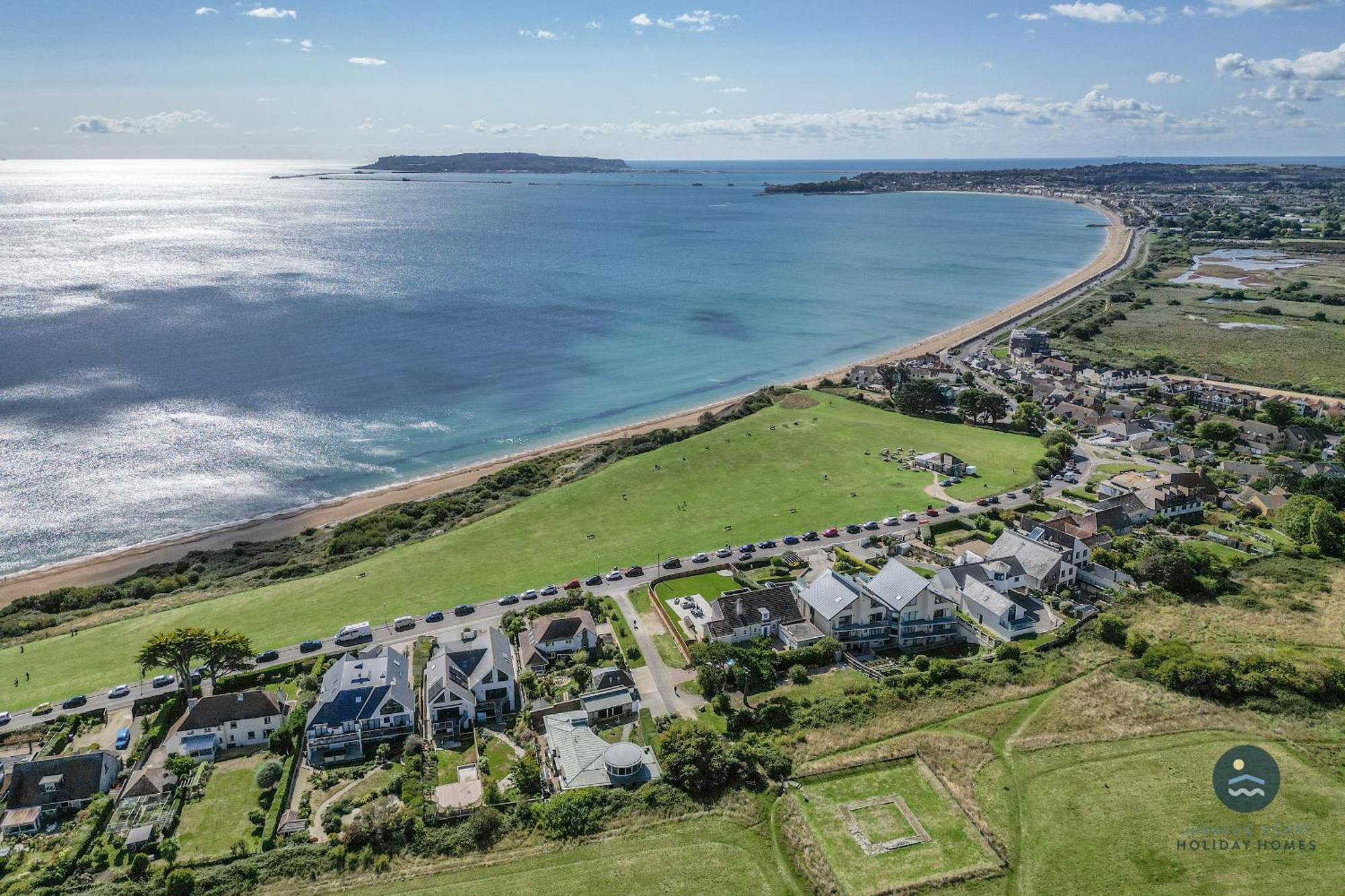 Seafeathers - Luxury Holiday Home With Sea Views Overcombe Bagian luar foto